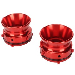 1 Pair NAB Hub Adapters Professional Polished Aluminum Reel To Reel Tape Opener