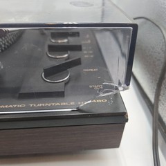 Hitachi HT-460 Direct Drive Auto Turntable Record Player – For Parts