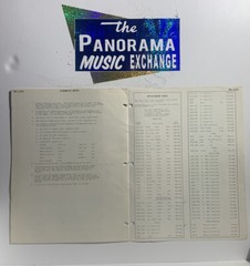 Vintage McIntosh MA-6100 Preamp Amplifier Service Information