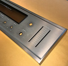 Rare WHITE LETTERING Realistic STA-80 Faceplate – Silver Face with White Letters