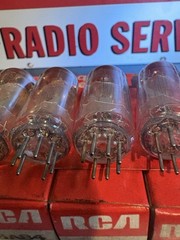 Job Sleeve (5 Tubes) 1976 RCA 6AB4 Grey Plate Tubes Hickok 539C Tested NOS NIB🎧