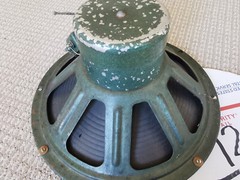 Vintage Cletron C4-209 Cathedral 12″ Coaxial Speaker Woofer Full Range Tweteer