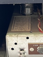 Rare DeWald Model R-1103 Tube Amplifier – Untested