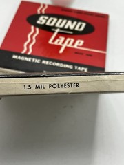 Vintage Reel to Reel Recording Tape Lot 2 Sound Tape 1200ft 1 Sealed 1 Open