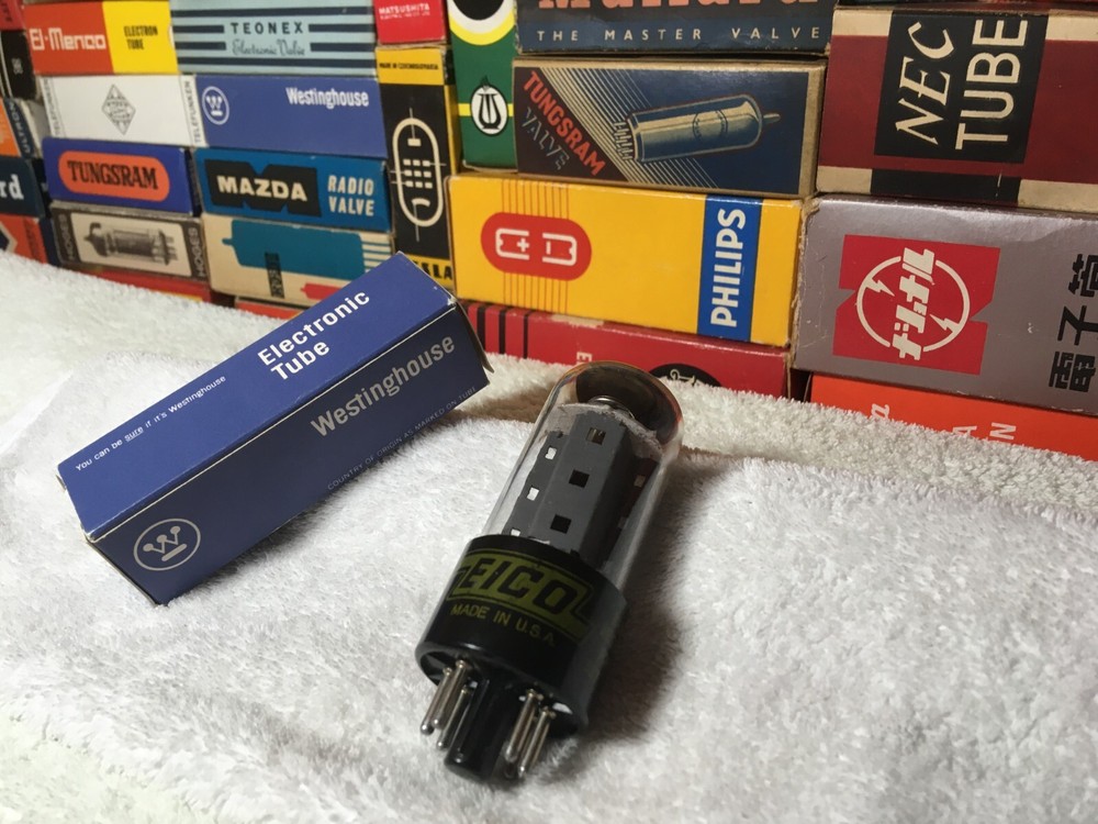 1 x NOS WestingHouse Eico 7591 Preamp AudioTube ~ Holy Grail Vintage 1960s USA