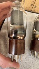 Quad Hytron Brown Base VT-101 (837) NOS HF Beam Power Tubes
