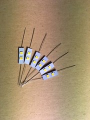(6) 8v- BLUE LED AXIAL LAMPS -rt701 rt707 rt1050 rt1011 rt1020 / Pioneer CT-F