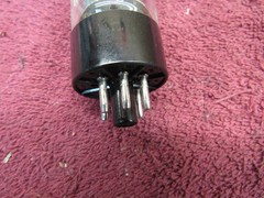 (1) GE GENERAL ELECTRIC LABEL MULLARD 5AR4 GZ34 Vacuum Tube GREAT BRITAIN