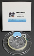 ANALOG AUDIO 100′ x 1/4″ WHITE AGFA LEADER – REEL 2 REEL EDITING -SONY, PIONEER