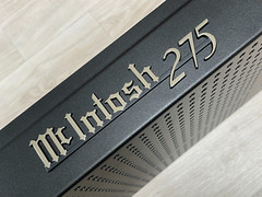 McINTOSH MC275 CHROME PLATED LOGO EMBLEM LABEL BADGE – New Reproduction DIY