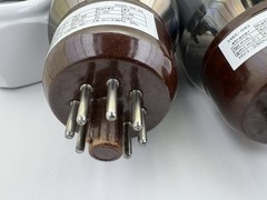 Vintage Genalex KT66 Matched Pair GEC England eTracer Tested Brown Base