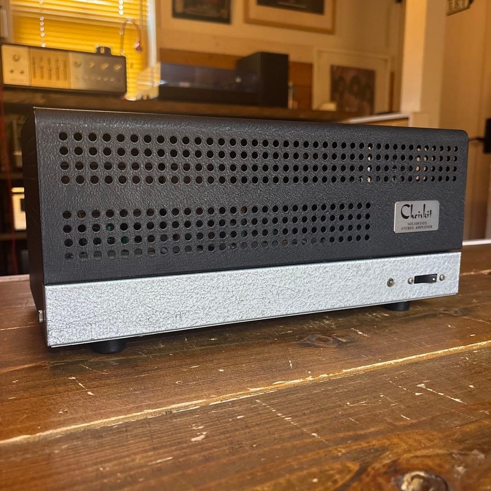 Chris Kitt P-35 Stereo Power Amplifier OCL Pure Complementary 4x 4700μF Caps
