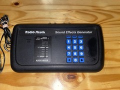 Radio Shack Sound Effects Generator 32-1116 W/ AC Power Supply Working Vintage