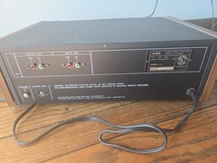 Vintage Aiwa AD-6600U Cassette Deck – Powers On, Lights Up, Needs Belts/Repair