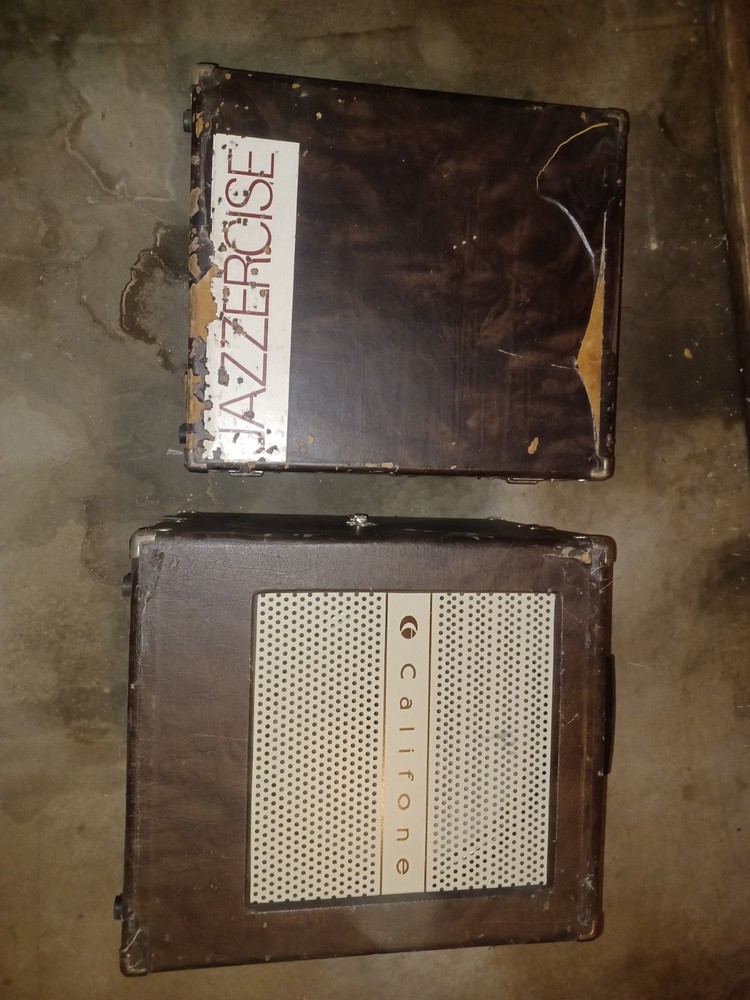 Califone 1845 Professional Dance Turn Table Record Player Works – w/Speakers