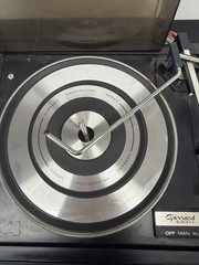 Garrard 6-200-C Record Changer Turntable With Dust Cover Parts/repair
