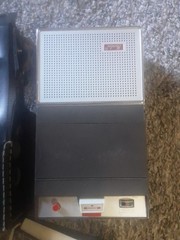 Vintage Norelco Carry-Corder EL 3301 Cassette Recorder w/ Case Microphone
