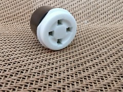 New Bakelite 4 Pin to 8 Pin tube socket Converter Adapter for 274A 5Z3 to 5U4G