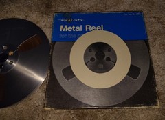 Realistic Metal Reel Tape 7″ Reel-to-Reel 44-280 Original Box Vintage Japan