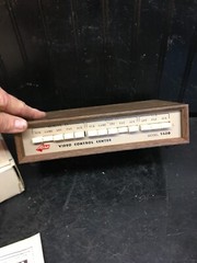 Vtg. Channel Master Video Control Center Model 5620 Original Box and Instruction