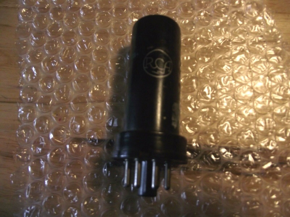 VINTAGE UNITED STATES NAVY RCA VACUUM TUBE CRC 12A6.