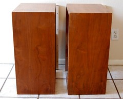 Two Pioneer OEM CS-701 Speaker Systems Wood Cabinets Only