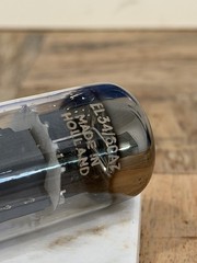 Amperex by GE EL34 6CA7 Tube XF4 DD Getter Brown Base Holland TV7 TESTED STRONG