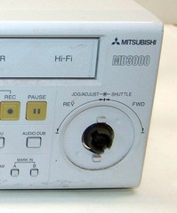 MITSUBISHI HS-MD3000E SVHS VIDEO CASETTE RECORDER HI-FI