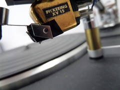 Vintage Garrard Zero 100c Turntable w/ Pickering XV 15 Stylus Cartridge