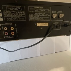 Pioneer CLD-909 LaserDisc Player Black Compact Disc/LaserVision