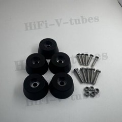 5 New FEET w/ hardware for Sansui G-901 DB G-801 G-901 Heavy-Duty Foot Parts