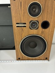 Vintage Pioneer 3 Way Speaker System CS-G203 Made In USA Single Speaker