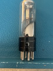 1962 Jan RCA 6E5 Magic Eye Tube Amplifier NOS, Very Bright Fully Tested