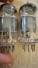 NOS Matched Pair RCA 12AX7A ECC83 12AX7 phono Grade Audio Tubes