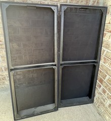 Pair (2) Sony U80 Floor Speakers Grilles Covers