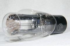 RCA 5U4G Hanging Filament Bottom Getter Smooth Black Plate USA 1942