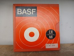 BASF lpr Boxes with Metal Reels Analog Tape Blank