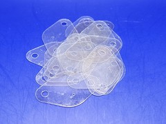 20x Mica Thermal Insulator Pad for TO-3 TO3 Transistors FASTEST FREE SHIPING!