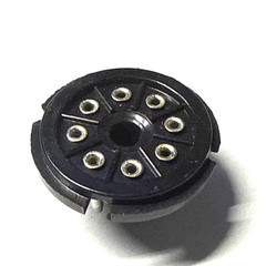 1 pcs bakelite 8 pin – octal tube base power plug
