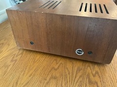 SANSUI 4 CHANNEL REAR AMPLIFIER 230 WATTS MODEL QS-500 FUNCTIONAL NEEDS 3 KNOBS