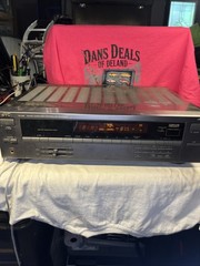 Vintage JVC RX-305 computer-controlled stereo receiver in good working condition