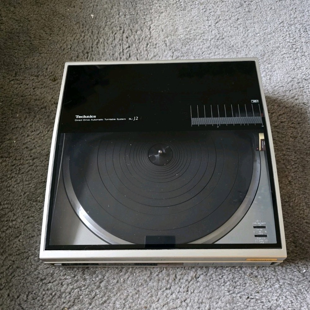 Technics SL-J2 Linear Tracking Turntable Serviced W/Audio Technica Cart!!