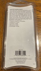 New RadioShack Stereo In-Ear Earbuds With Windup Case 33-1170