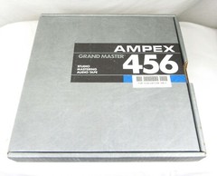 Ampex 456 1in x 10.5in Tape, Reel and Box – New Old Stock, Free Shipping
