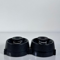 Vintage VIF International Hub Adapter Pair NAB for Reel to Reel Fits Ampex Otari