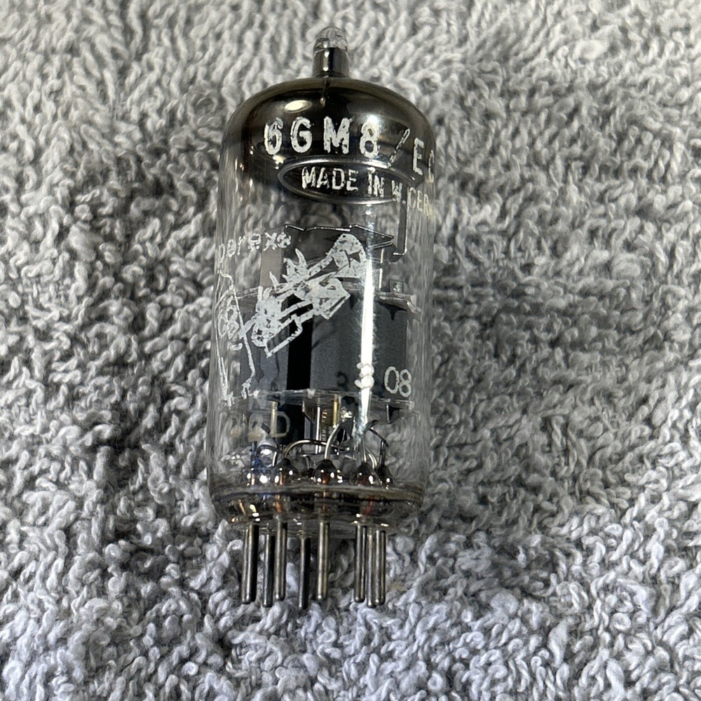 Vintage Amperex Bugle Boy ECC86, Made In W Germany, Tested Strong On Precision