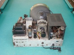 Vintage 1940s DeWald BT-100, 10″ Table Top TV, RCA 630 Clone