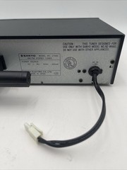 Sanyo AM/FM STEREO Tuner Model JT660-TESTED WORKING!