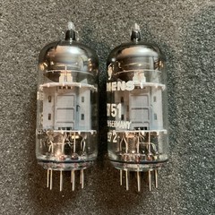 Rare NOS Siemens 5751 Tubes 3 Mica Matched E83CC 12AX7 ECC83 B339 NIB L@@K!!