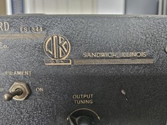 The James Knights Co. FS-344 Frequency Standard Tube Amplifier Unit
